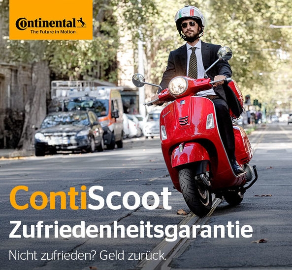 ContiScoot Zufriedenheitsgarantie